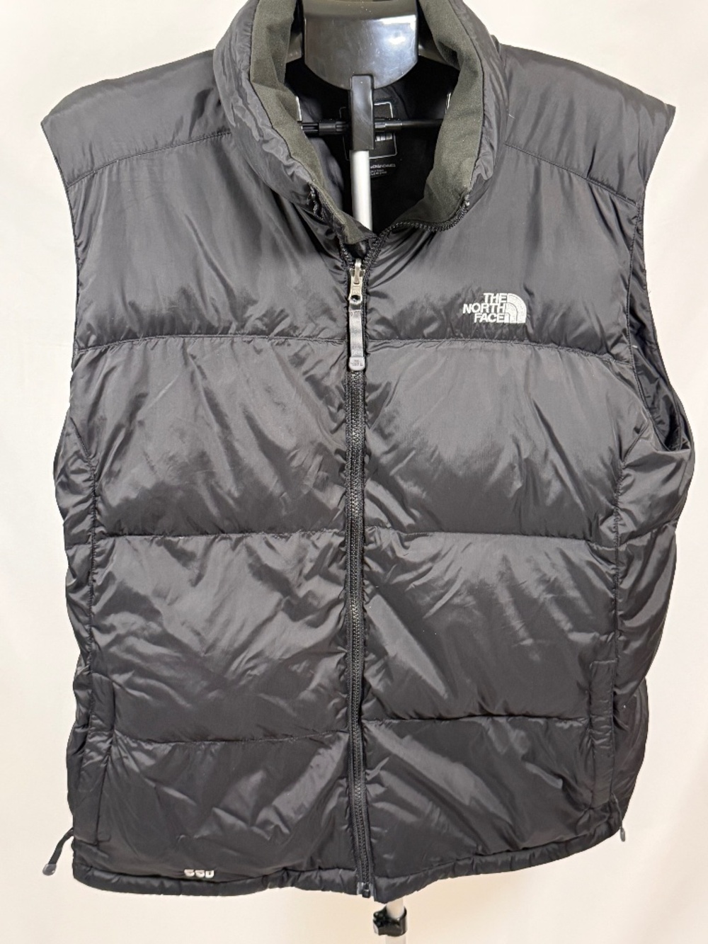 The North Face Men's XL 550 Goose Down Puffer Vest Black
